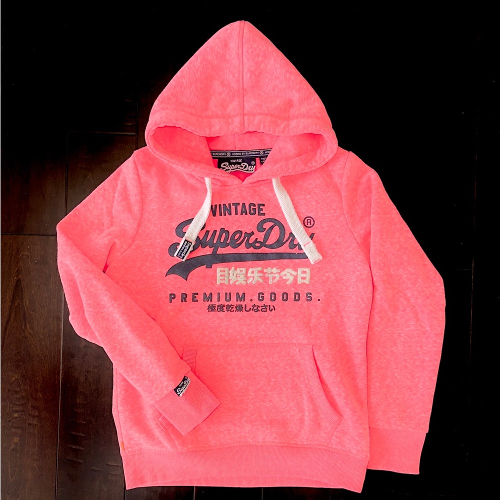 Superdry Pink Hoodie